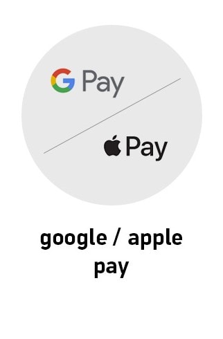 Pay with Google / Apple Pay